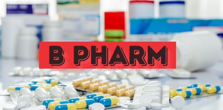 Pursuing B. Pharma