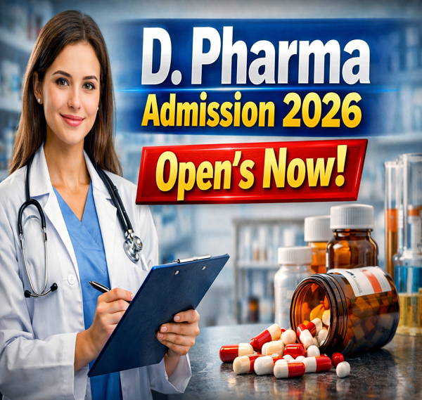D pharm admission 2026